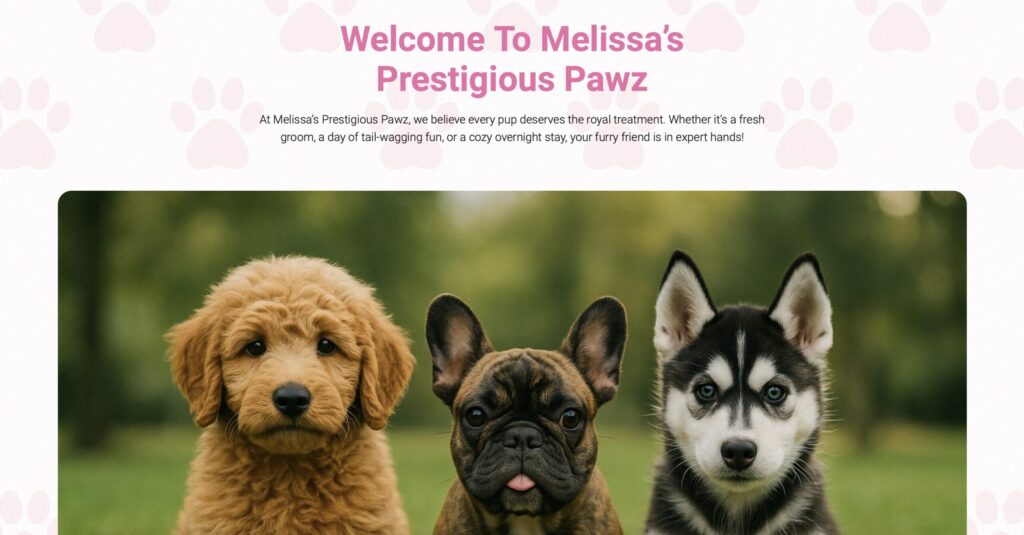 Melissa's Prestigious Pawz